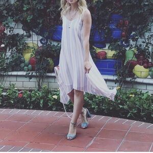 AQUA brand hi-lo dress